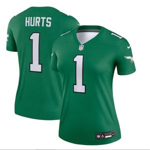 NWT Kelly Green Jalen Hurts Jersey